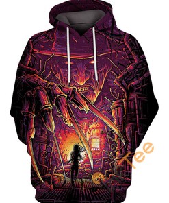Creepy Devils Claws Freddy Krueger All Over Print 3D Hoodie