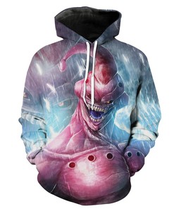 Creepy Super Buu Dragon Ball Z All Over Print 3D Hoodie
