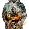 Crocodile All Over Print 3D Hoodie