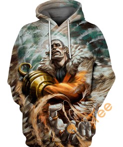 Crocodile All Over Print 3D Hoodie