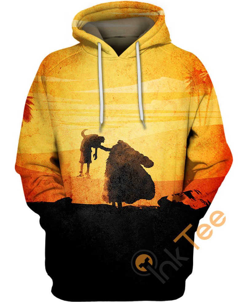 Crocodile Vs Luffy All Over Print 3D Hoodie