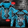 Cronulla Sutherland Custom Name 3D All Over Printed Hoodie - Personalized 3D Hoodie