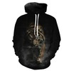 Crouching Tiger All Over Print 3D Hoodie