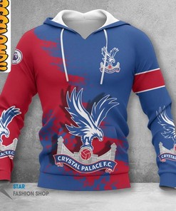 Crystal Palace Fc All Over Print 3D Hoodie