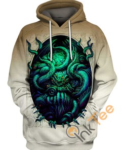 Cthulhu All Over Print 3D Hoodie