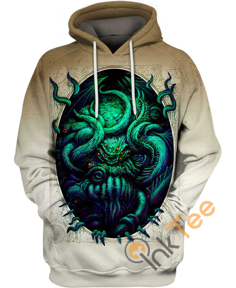 Cthulhu All Over Print 3D Hoodie
