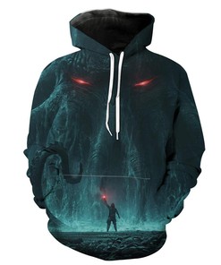 Cthulhu Emerging Fantasy Monsters All Over Print 3D Hoodie