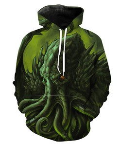Cthulhu Nerd Gaming All Over Print 3D Hoodie
