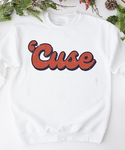 Cuse Syracuse Orange Retro Script Shirt - Represent Syracuse Basketball in Style