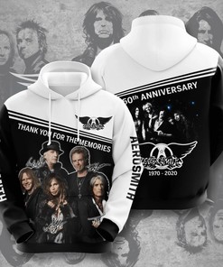 Custom Aerosmith 3D Hoodie With All Over Print