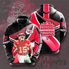 Custom All Over Print 3D Hoodie With Patrick Mahomes Design
