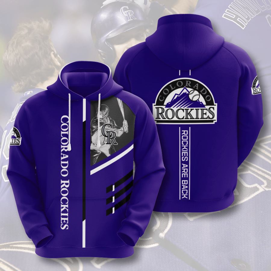 Custom All Over Print Colorado Rockies Hoodie 3D - Show Your Unique Style