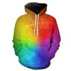Custom All Over Print Colorful Paint Splatter Hoodie 3D