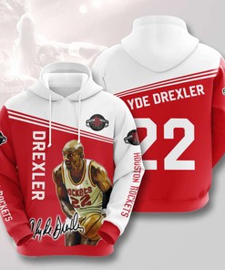 Custom All Over Print Houston Rockets Hoodie - 3D