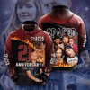 Custom All Over Print Spaced Sport Hoodie 3D