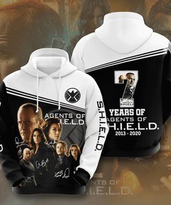 Custom All Over Print Sports Team Agents Of S.H.I.L.D Hoodie 3D