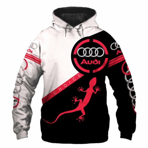Custom All Over Print Sports Team Audi Choice Logo Hoodie 3D