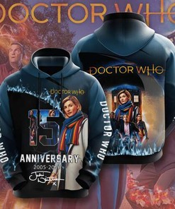 Custom All Over Print Sports Team Doctor Who Hoodie 3D