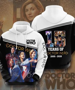 Custom All Over Print Sports Team Doctor Who Movie Character Anniversary Hoodie 3D