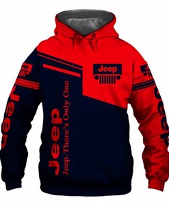 Custom All Over Print Sports Team Jeep There'S Only One Hoodie 3D