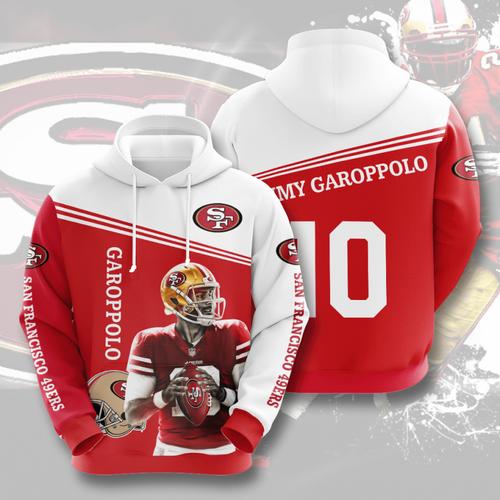 Custom All Over Print Sports Team Jimmy Garop San Francisco Hoodie 3D