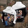 Custom All Over Print Sports Team The Big Bang Theory Movie Character Anniversary Hoodie 3D