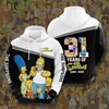 Custom All Over Print Sports Team The Simpsons Movie Character Anniversary Hoodie 3D