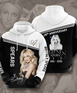 Custom Britney Spears 3D Hoodie - 3D Printed Hoodies 
