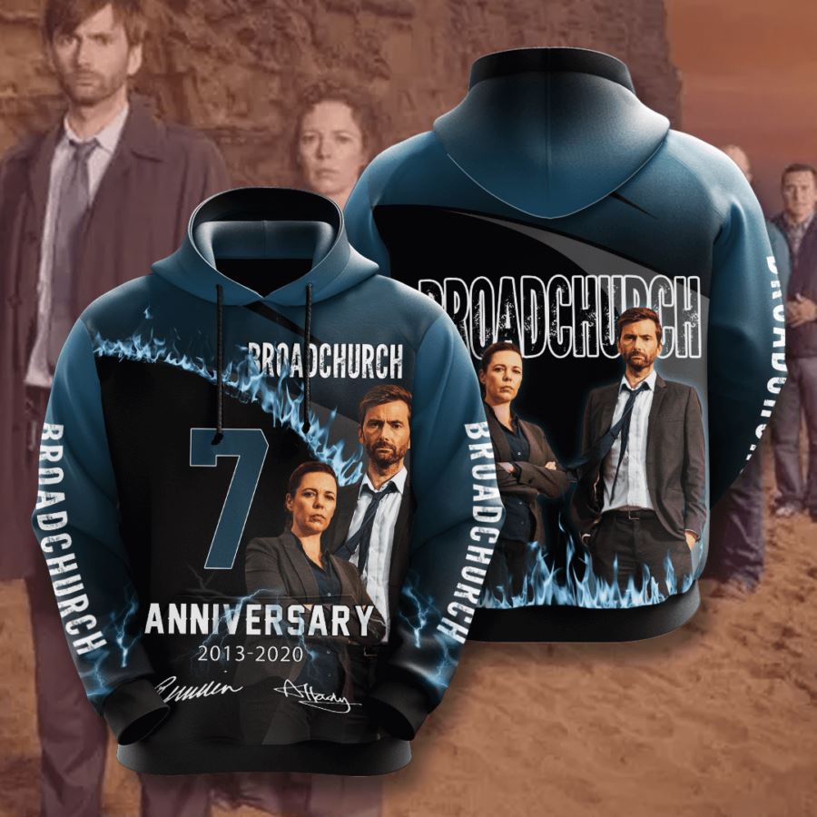 Custom Broadchurch 3D Hoodie - Gifts For Father Day