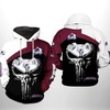 Custom Colorado Avalanche Skull Punisher 3D Hoodie Zip Hoodie - Perfect Gift For Fans