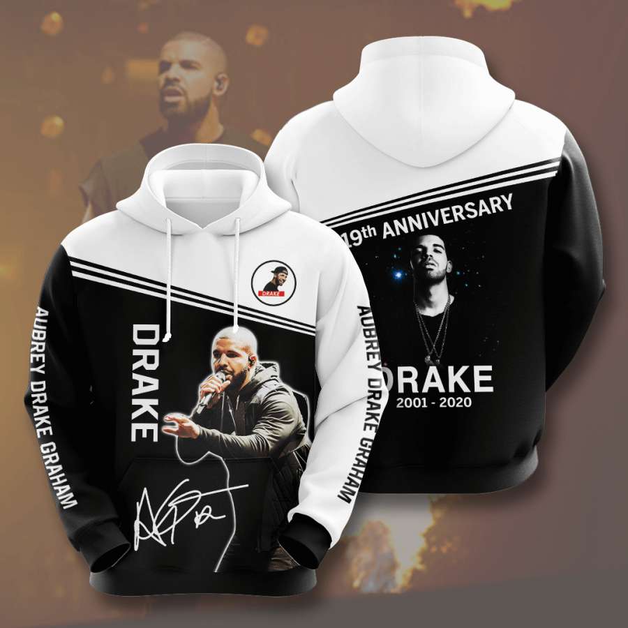 Custom Drake All Over Print 3D Hoodie