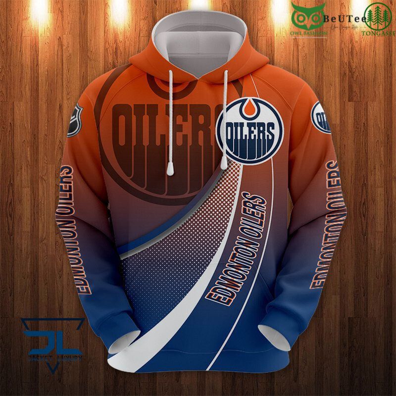 Custom Edmonton Oilers 3D All Over Print Zip Hoodie - Perfect Nhl Fan Gift