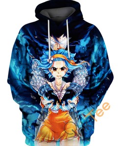 Custom Hoodie 3D With All Over Print In Levy Design
