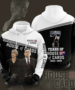 Custom House Of Cards 3D Hoodie - Unique Design