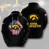 Custom Iowa All Over Print Hoodie - 3D 