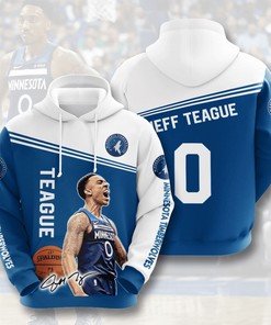 Custom Minnesota Timberwolves Hoodie With All Over Print And 3D Design