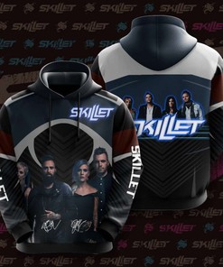 Custom Skillet 3D Hoodie For Music Lovers
