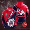 Custom Sport All Over Print Hoodie 3D For Fresno State Bulldogs Fans With Eye-Catching Design