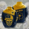 Custom Sport All-Over Print Hoodie For Notre Dame Fighting Irish Fans Show Your Passion 