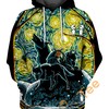 Custom Starry Forest Hoodie - 3D All Over Print 