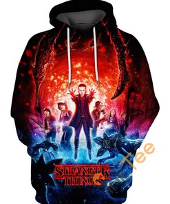 Custom Stranger Things Hoodie - 3D All Over Print 