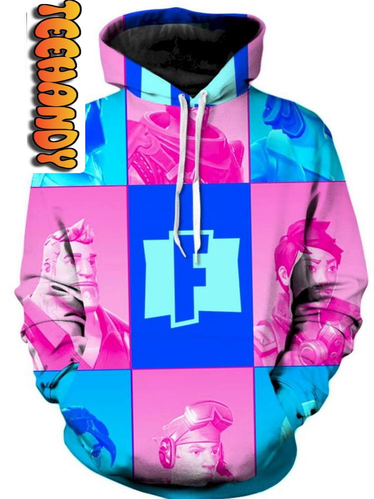 Custom Unisex 3D Hoodie, All Over Print