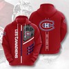 Customized Montreal Canadiens 3D Hoodie For A Personalized Look