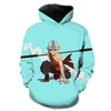 Cute Aang Avatar Last Airbender 3D Hoodie With All Over Print - Gifts For Men