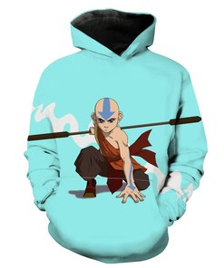 Cute Aang Avatar Last Airbender 3D Hoodie With All Over Print - Gifts For Men