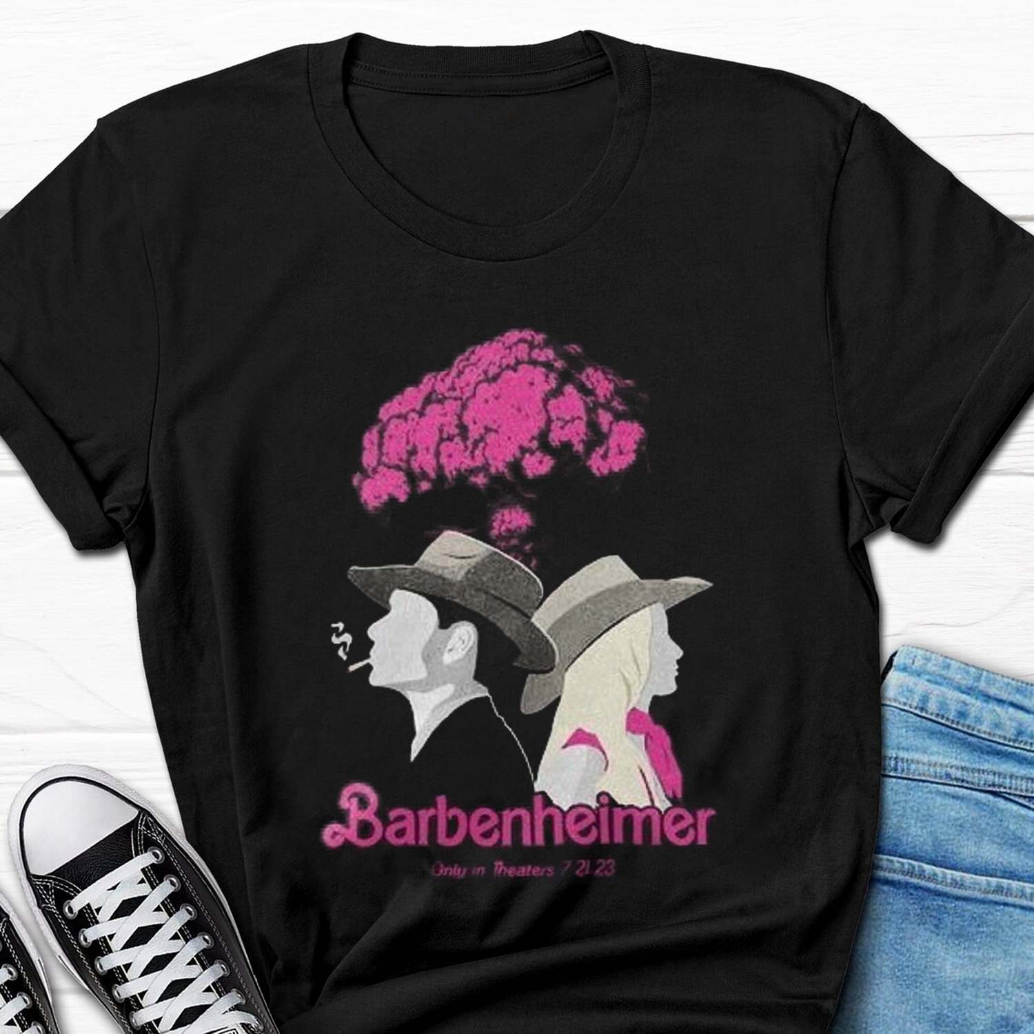 Cute Barbenheimer 2023 Barbie Movie Fan T-shirt, Sweatshirt gifts For Kid