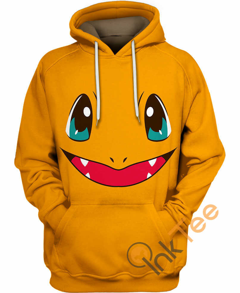 Cute Charmander Face All Over Print Hoodie 3D