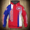 Cute Montreal Canadiens 3D Design Hoodie For Fans