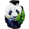 Cute Panda Animal All Over Print 3D Hoodie