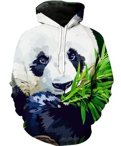 Cute Panda Animal All Over Print 3D Hoodie